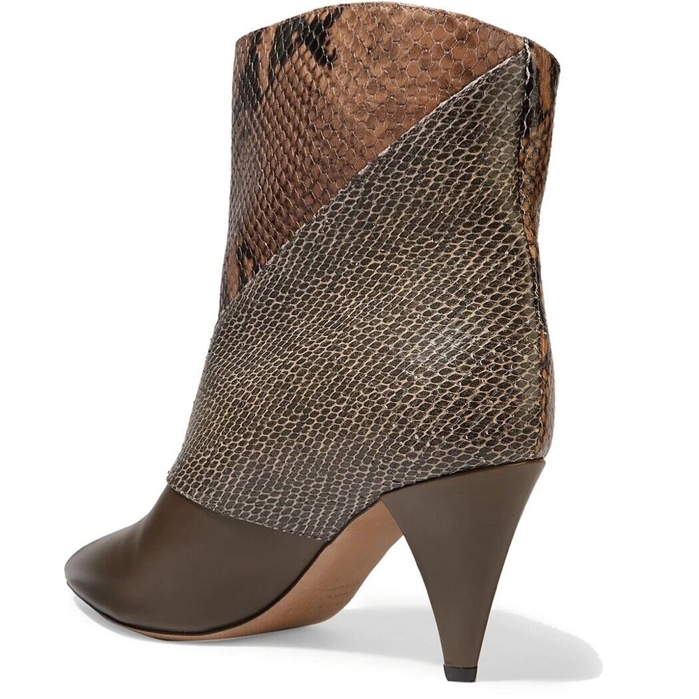 ISABEL MARANT Leather Ankle Boots EU 38 US 8 - Picture 4 of 7